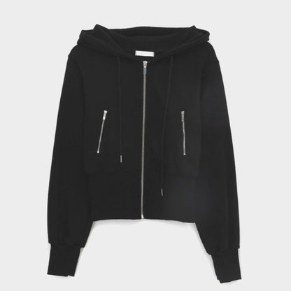 Damen Sportjacke Kapuzenjacke Figurbetont Eveloria