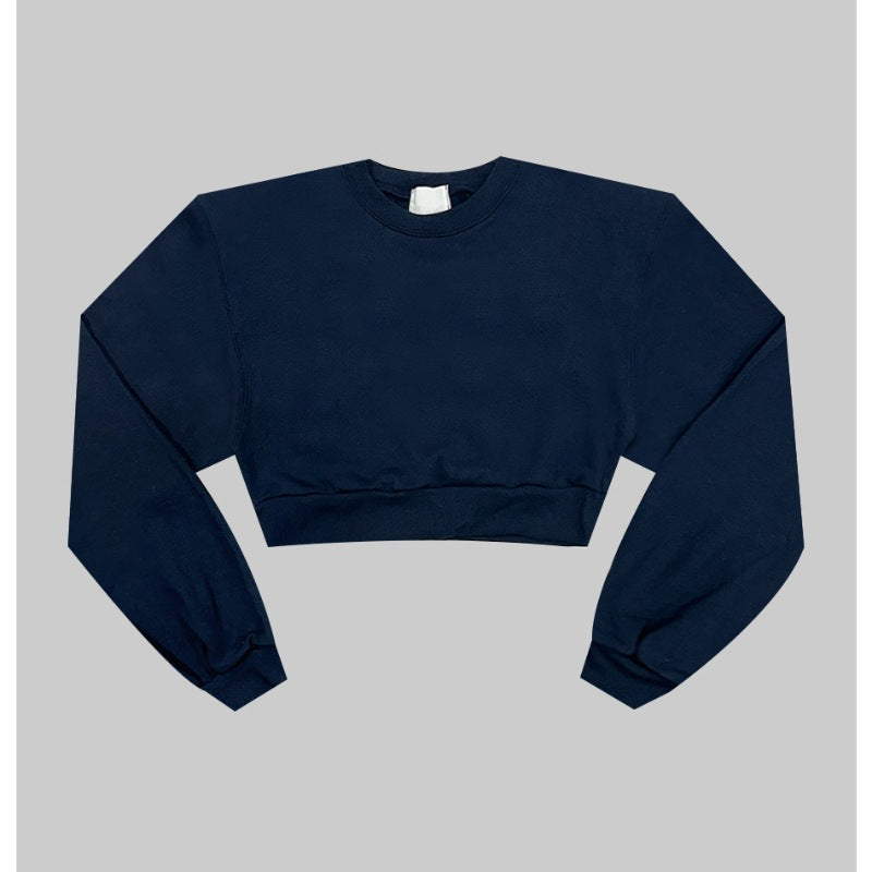 Damen Cropped-Pullover Eveloria Gemütlich