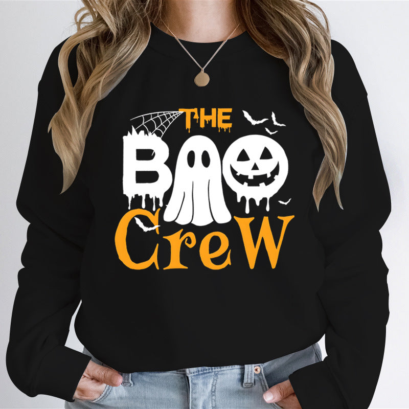Damen Sweatshirt Halloween Grafikdruck Eveloria