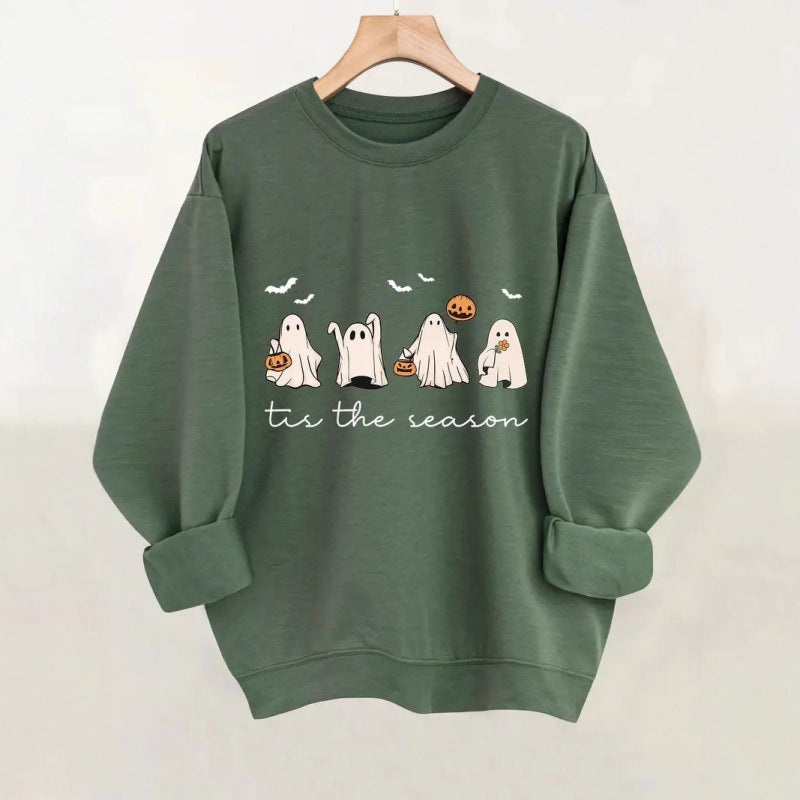 Damen Sweatshirt Gruseliges Motiv Eveloria