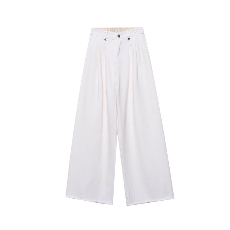 Damen Bluse Lässig Weit Zierknöpfe