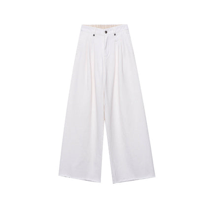 Damen Bluse Lässig Weit Zierknöpfe