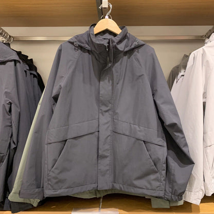 Eveloria Damen Outdoorjacke Atmungsaktiv Verstellbare Kapuze