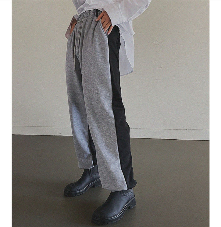 Damen Sportfreizeithose seitliche Farbdetails Eveloria