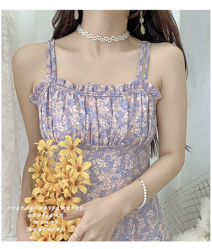 Damen Chiffon Bluse Voluminöse Rüschensäume Eveloria