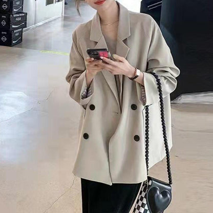 Damen Oversize Blazer Strukturiert Eveloria