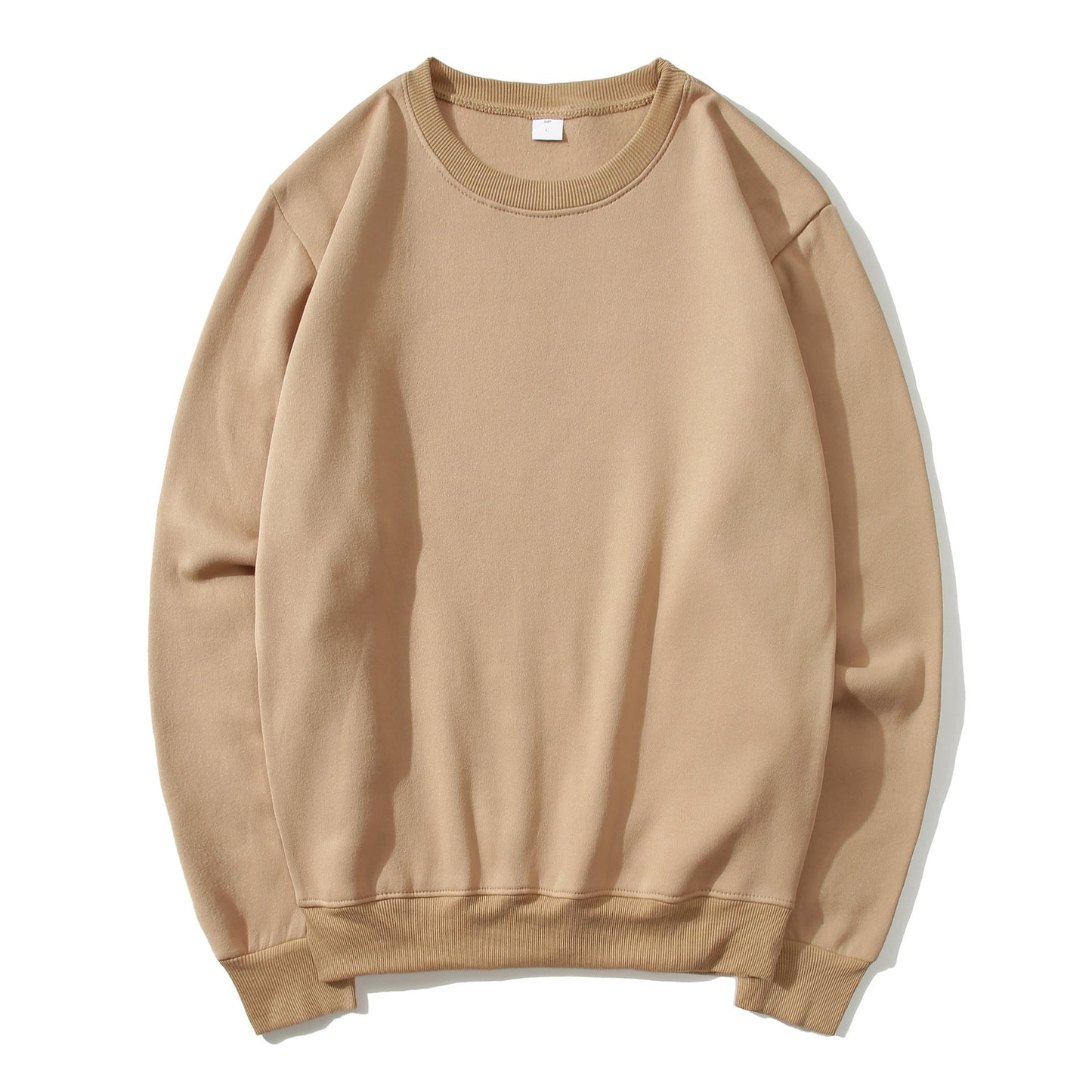 Damen Sweatshirt Weiches Fleece Lässiger Schnitt Grau Eveloria