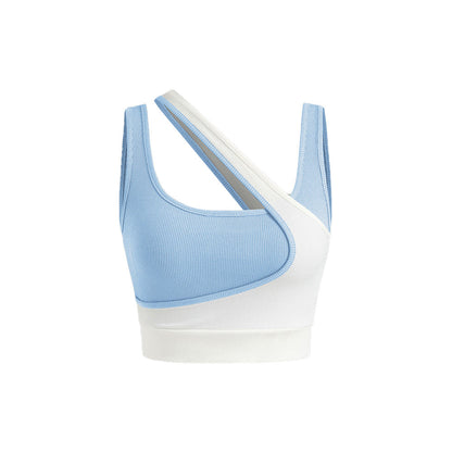 Damen Sport-Bustier Asymmetrisch Verstellbare Träger Eveloria