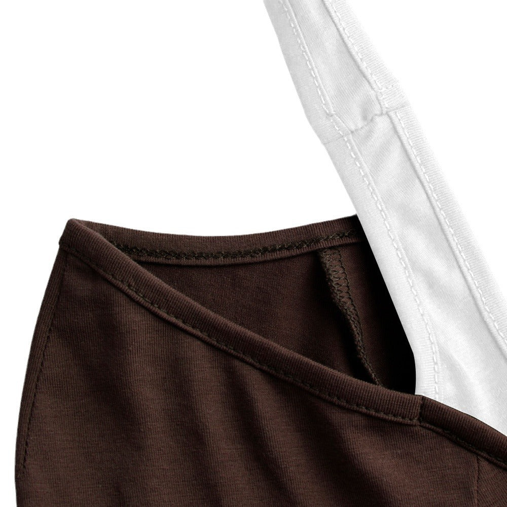 Damen Langarmshirt Doppeltes Design Raffung Evelyn