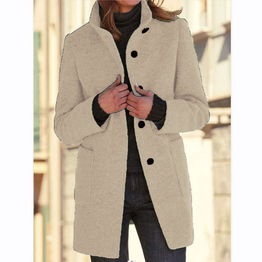 Eveloria Damen Button-Down-Mantel Stilvoll Elegantes Design