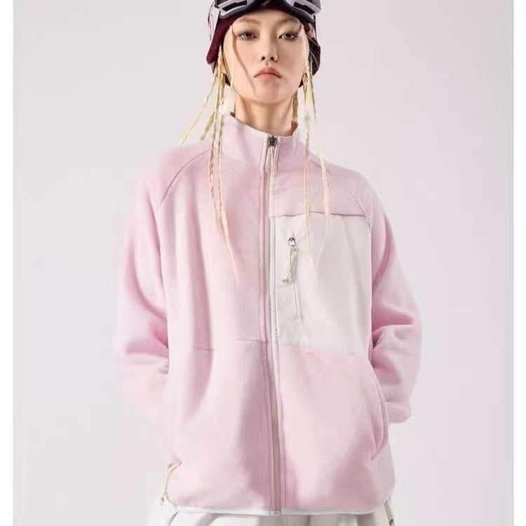 Damen Outdoor-Jacke Wasserdicht Reißverschlusstaschen Eveloria