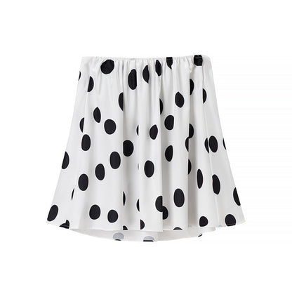 Damen Hose Weite Punktmuster Eveloria