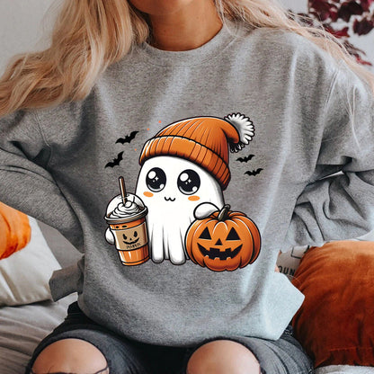 Damen Sweatshirt Halloween Grafikdesign Eveloria