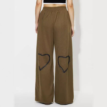 Damen Freizeithose Leicht Elastisch Beige Eveloria