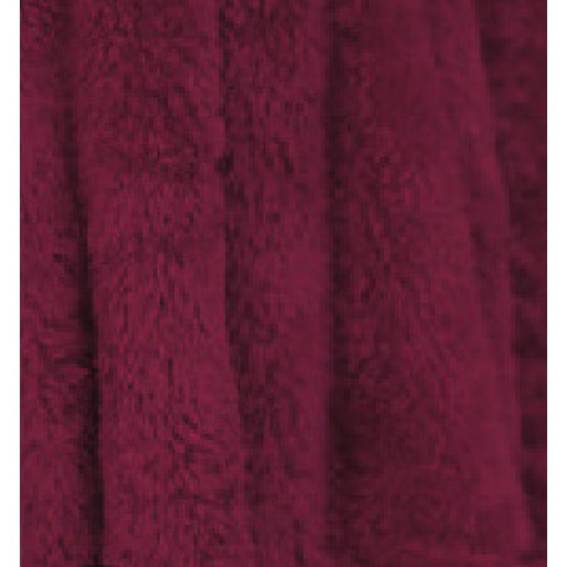 Damen Fleece-Kleid Hochkragen Voluminöse Ärmel Grau Eveloria