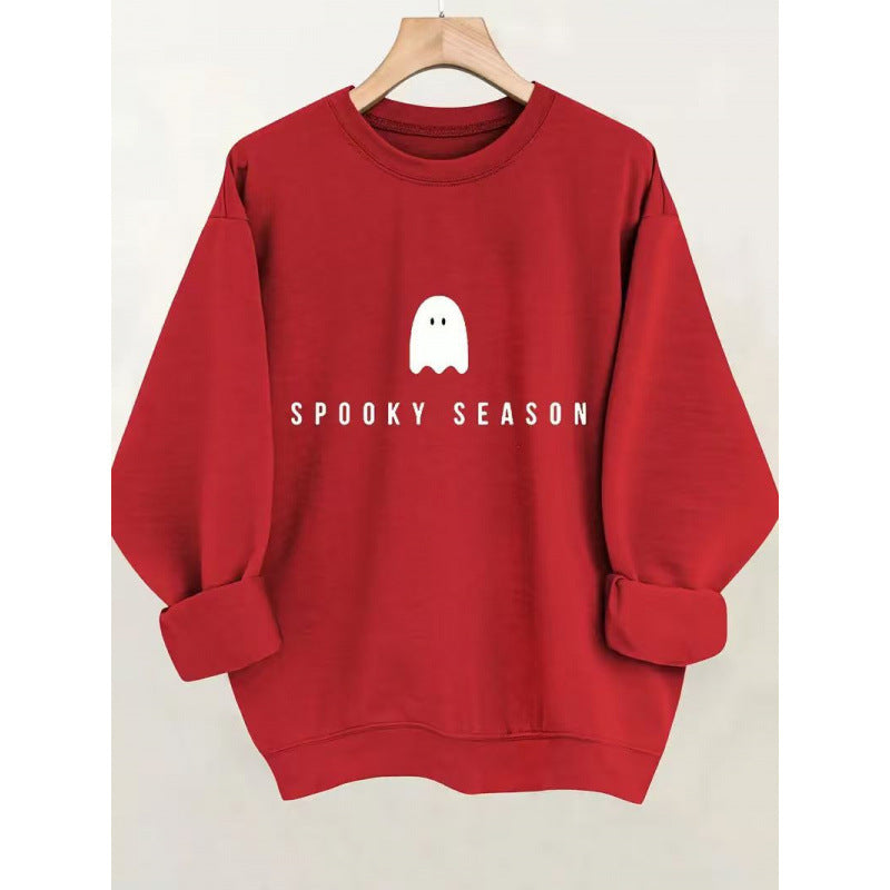 Damen Sweatshirt Weiches Innenfleece Gruselmotiv Eveloria