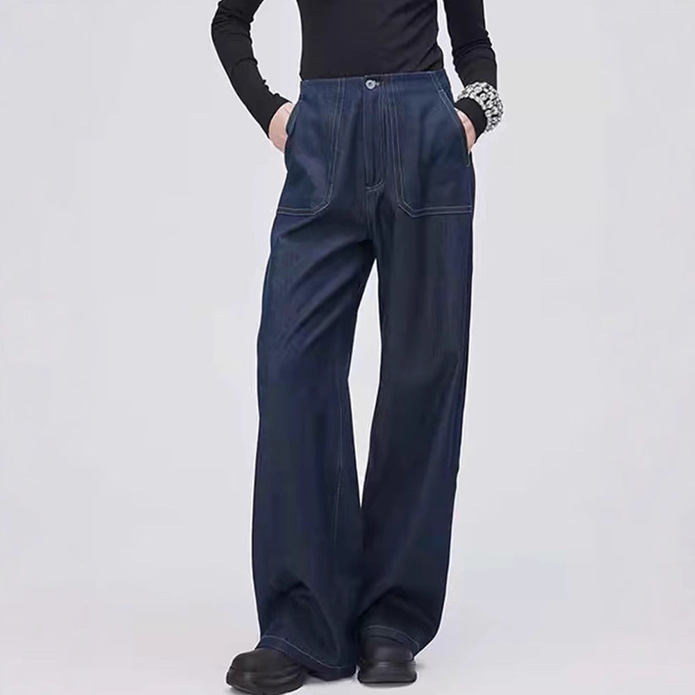 Damen Jeans Weites Modell Hochwerder Eveloria - Eveloria