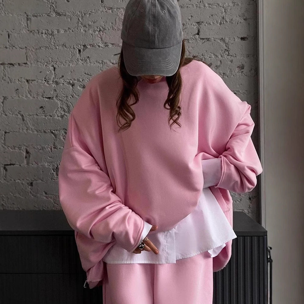 Damen Hoodie Jogginghose Oversized Anzug