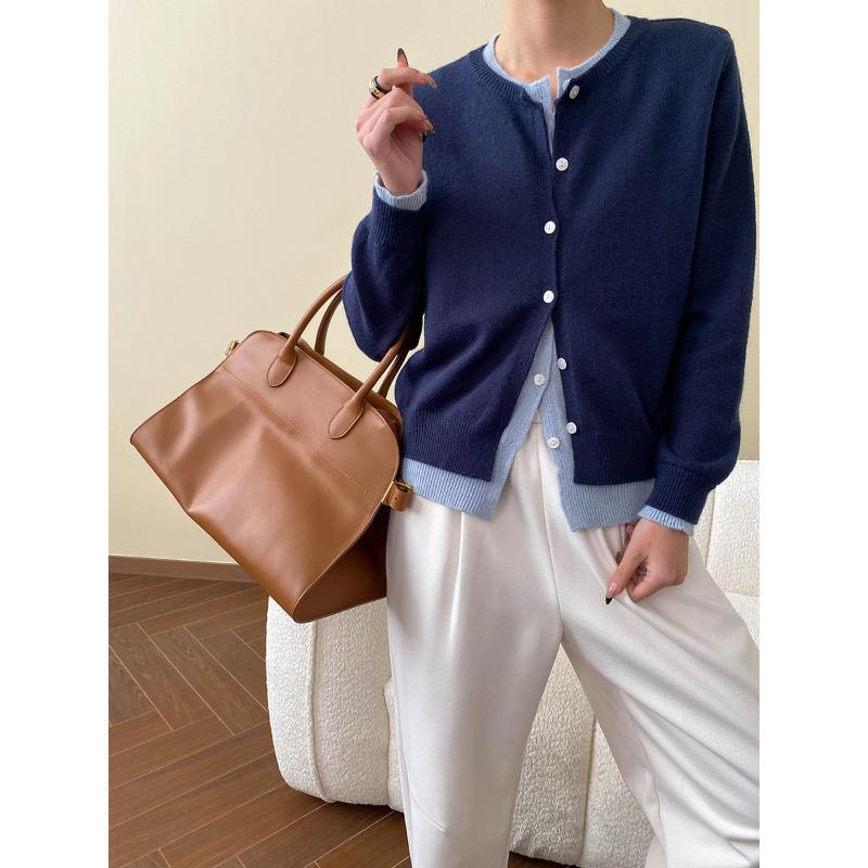 Damen Strickcardigan Klassisch Knöpfe Elegantes Design - Eveloria