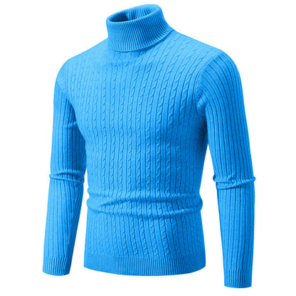 Herren Rollkragenpullover Strickqualität Eveloria