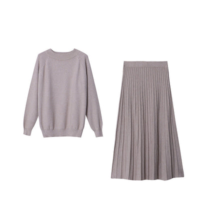Damenpullover Überschnittene Schultern Trendig Elegant Beige