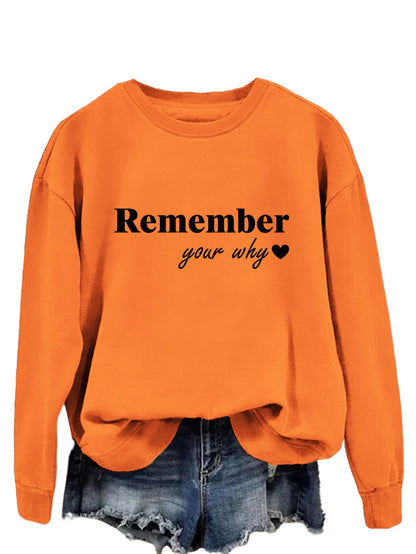 Damen Sweatshirt Lässig Motiv-Aufdruck Grau Eveloria