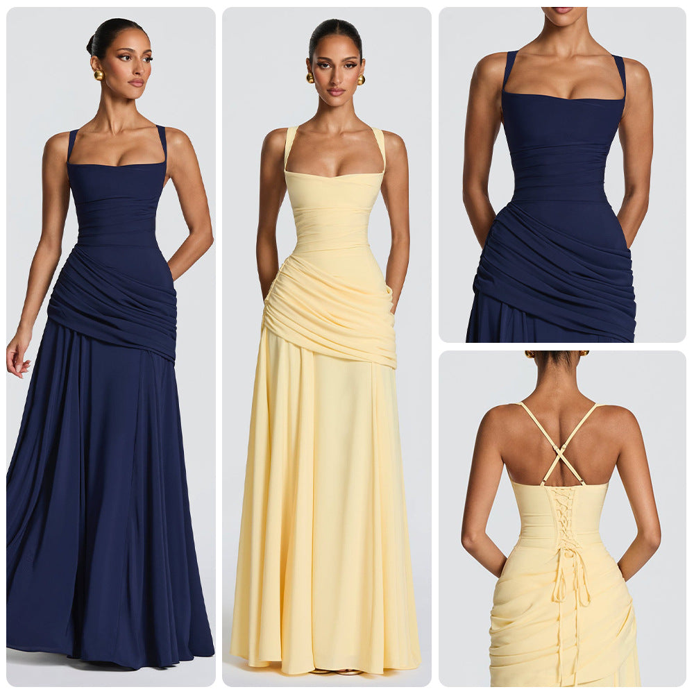 Damen Abendkleid Tailliert Elegant Eveloria - Eveloria