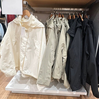 Damen Übergangsjacke Leicht Reißverschluss Kragen Eveloria