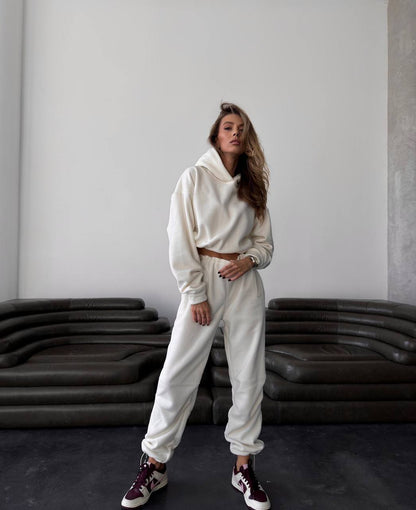 Damen Sweatsuit Kuschelig Eveloria