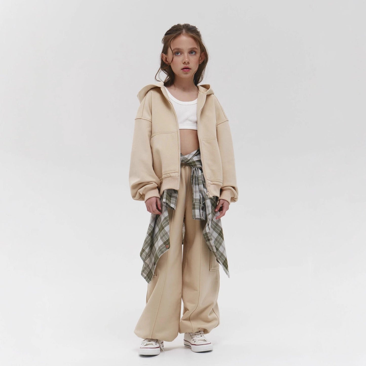 Damen Sportanzug Kapuzenjacke Jogginghose Set