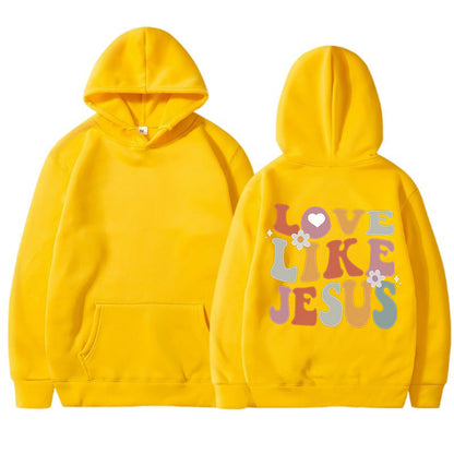 Damen Hoodie Mit Aufdruck Bequem