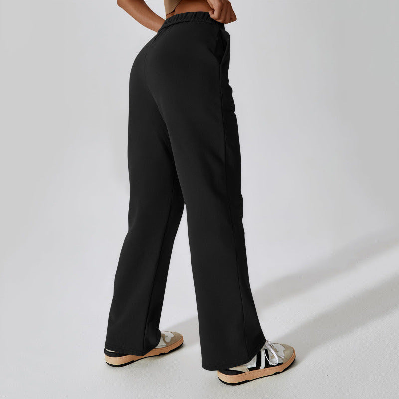 Damen Freizeithose Bequeme Passform Seitentaschen Eveloria