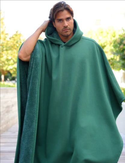 Damen Poncho-Decke mit Kapuze Multifunktionell Eveloria