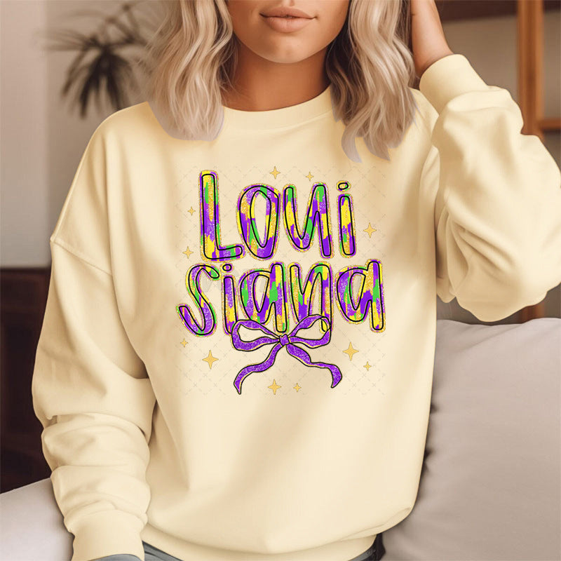 Eveloria Damen Sweatshirt Weiches Innenfutter Grau