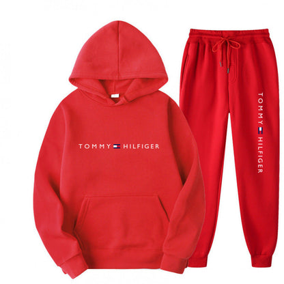 Damen Sweatanzug Kapuzensweater Jogginghose Eveloria