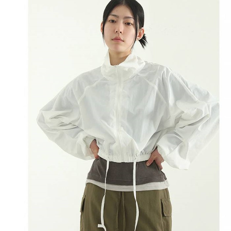 Damen Windjacke Leicht Atmungsaktiv Eveloria