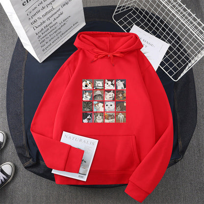 Damen Sweatshirt Tier-Motiv Eveloria
