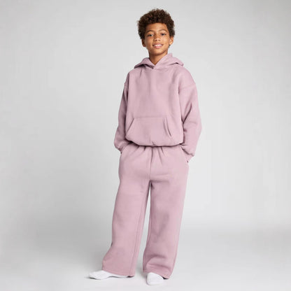 Damen Fleece-Loungewear-Set Eveloria Entspannt