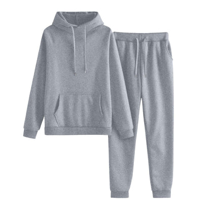 Damen Hoodie Jogginghose Set Lässig Mit Taschen Eveloria