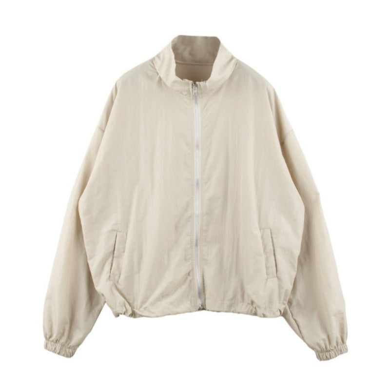 Damen Übergangsjacke Hochkragen Elastisch Eveloria