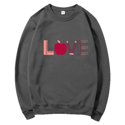 Damen Sweatshirt Love-Motiv Eveloria