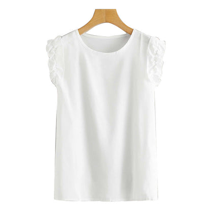 Damen Oberteil mit Rüschendetails Elegantes Design Eveloria