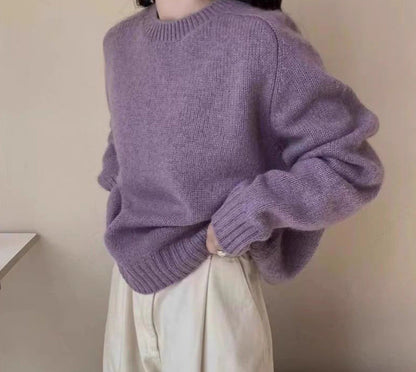 Damen Oversized Pullover Eveloria Weich