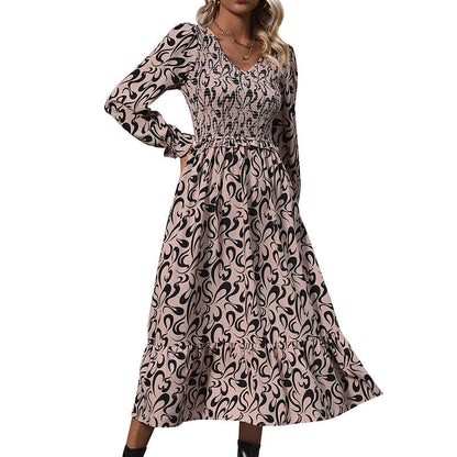 Damen Maxikleid Elastisch Eveloria