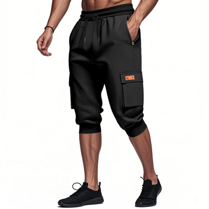 Herren Cargo-Shorts Elastischer Bund Bequem Eveloria