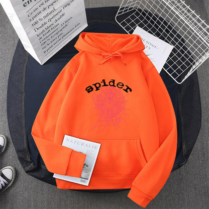 Damen Kapuzensweater Spinnenmotiv Eveloria