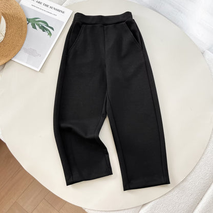 Damen Freizeithose Hochwerter Bund Praktische Taschen Eveloria
