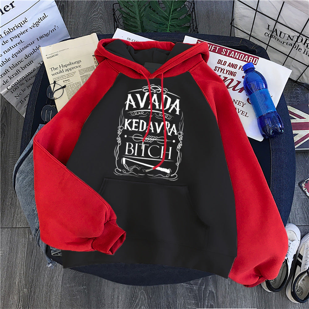 Damen Kapuzenpullover Eveloria mit Grafikdesign
