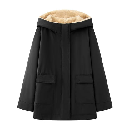 Damen Steppjacke Kuscheliges Futter Praktische Taschen