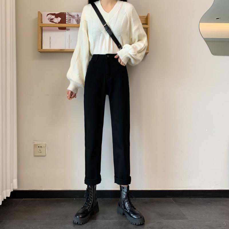 Damen Hochtaillierte Stoffhosen Eveloria